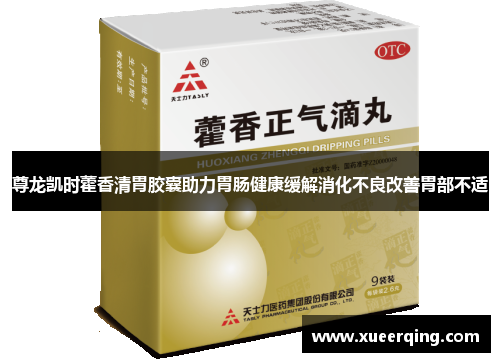尊龙凯时藿香清胃胶囊助力胃肠健康缓解消化不良改善胃部不适